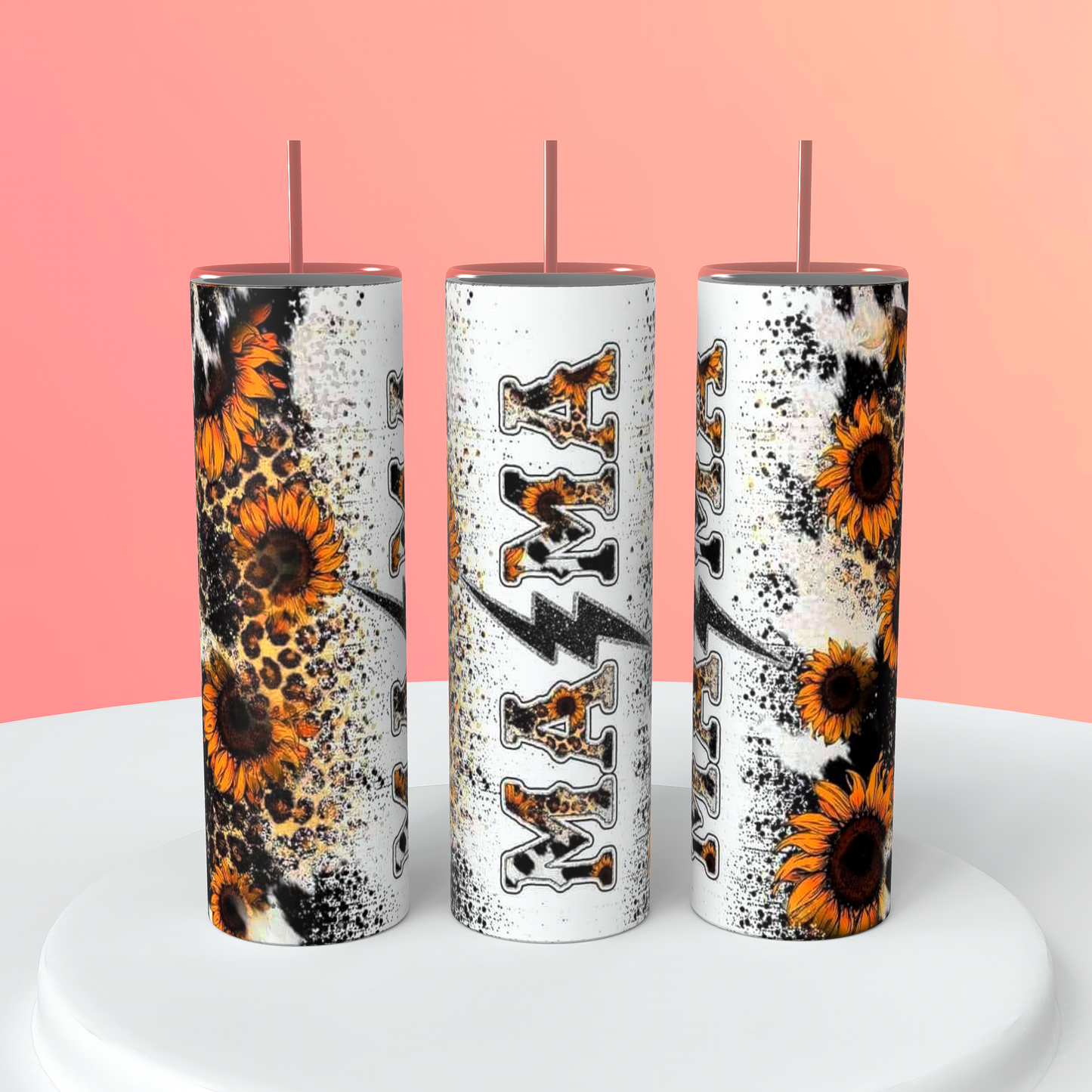 Sunflower Mama Tumbler