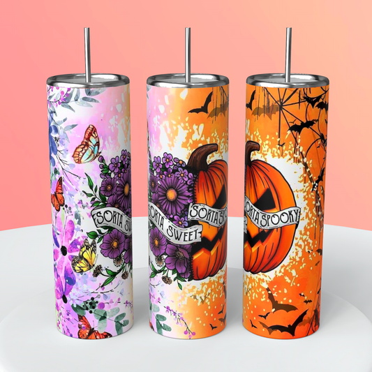 Sorta Sweet Sorta Spooky Tumbler 20 oz