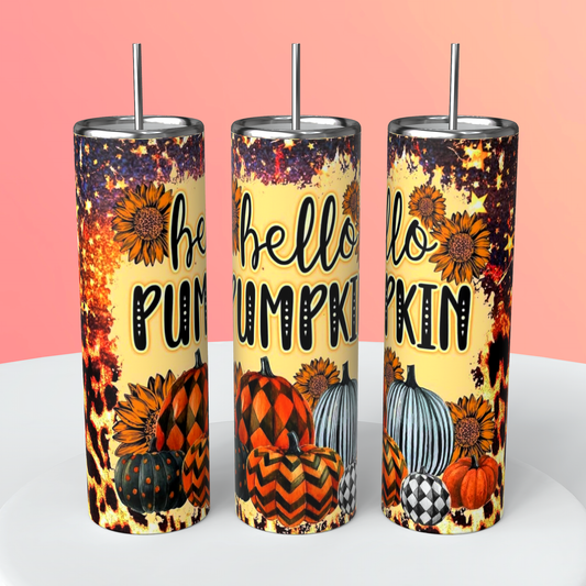 Hello Pumpkin Tumbler 20 oz