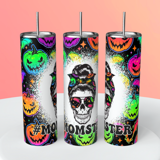 Halloween Momster Tumbler 20 oz