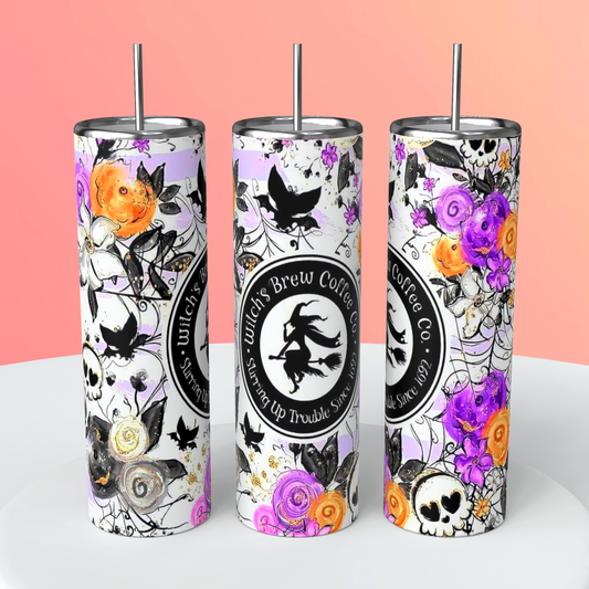 Witches Brew Coffee Co tumbler 20 oz