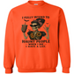 I Fully Intend to Haunt People" Skeleton Graphic Sweatshirt
