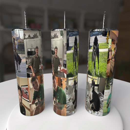 Custom Photo Tumbler - maryscreationsboutique