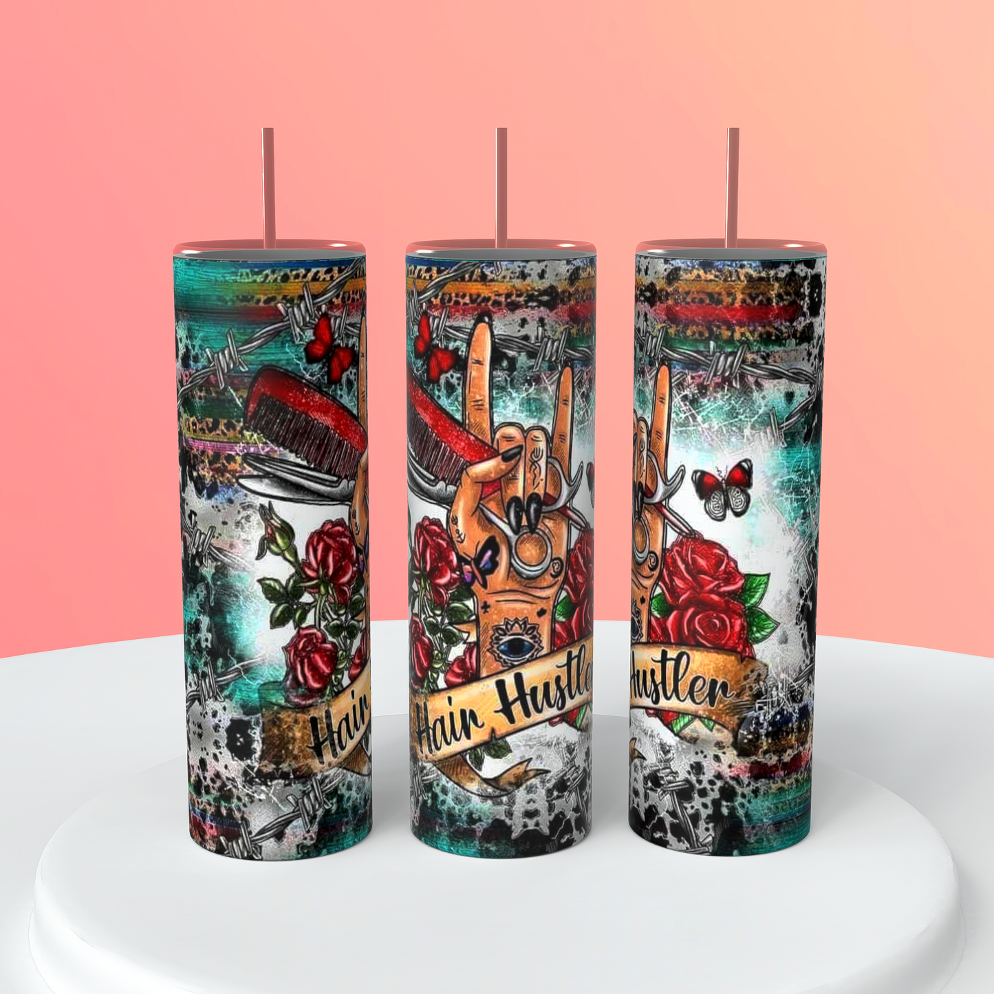 Super Cute Hair Hustler Tumbler